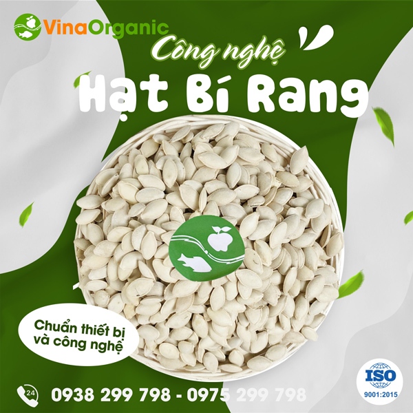Chuyển giao công nghệ Hạt bí rang giòn bùi, trắng đẹp