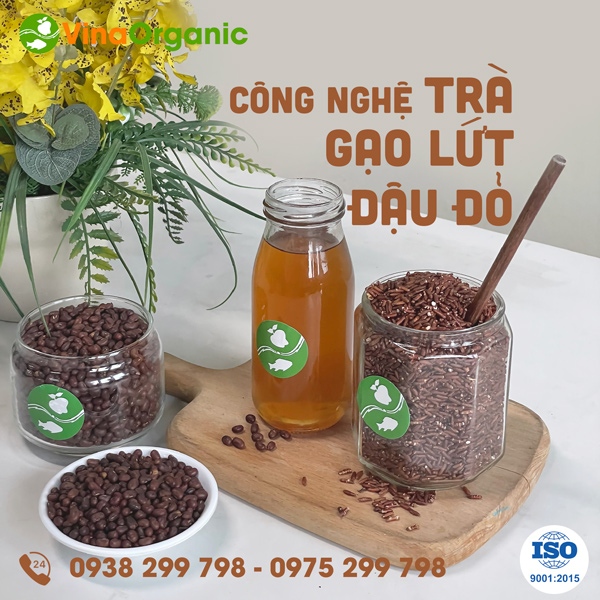 Chuyển giao công nghệ Trà gạo lứt đậu đỏ thơm mộc mạc, thanh lọc dáng xinh