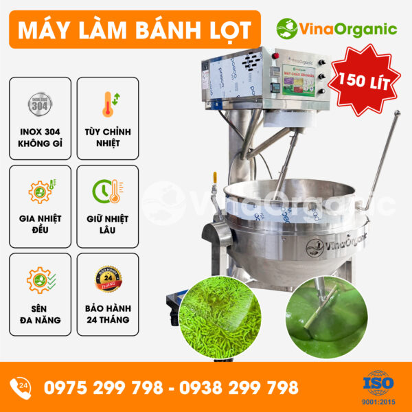 CSN20 - Máy làm bánh lọt 150L, làm bánh lọt nhanh chóng, tiện lợi