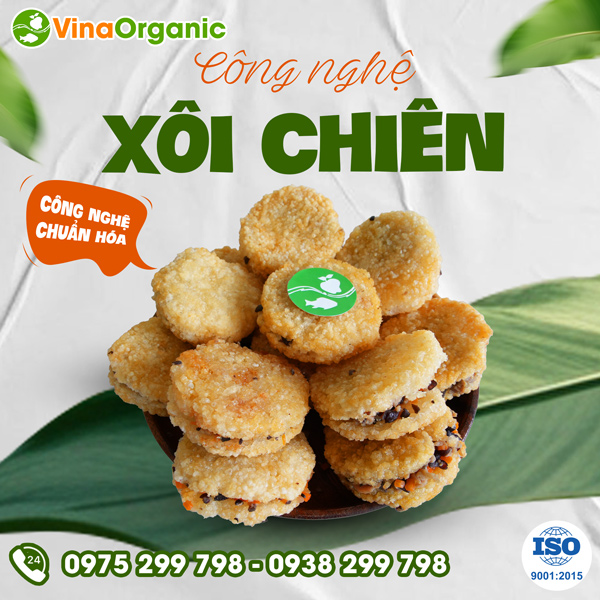 Chuyển giao công nghệ Xôi chiên giòn rụm, thơm ngon khó cưỡng