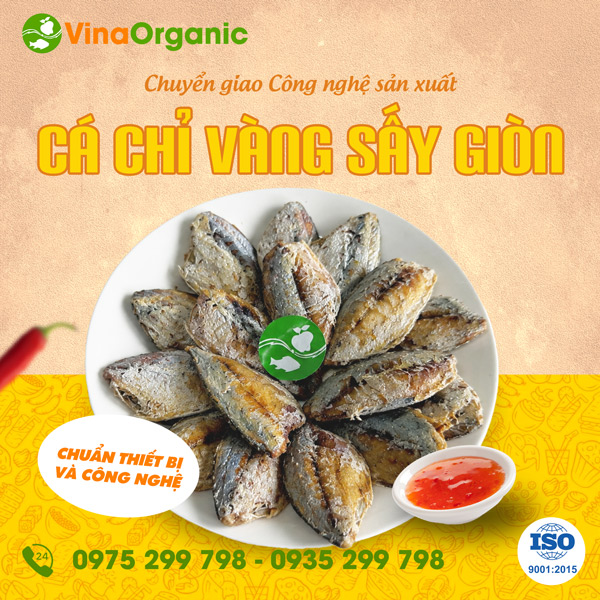 Chuyển giao công nghệ Cá chỉ vàng chiên chân không giòn rụm, không cháy khét