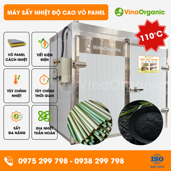 MSP2TYC - Máy sấy panel nhiệt độ cao 110°C, sấy ống hút, sấy bột than